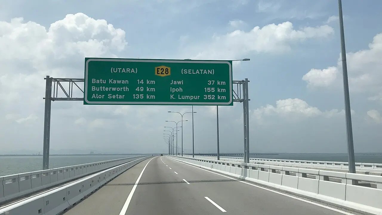 马来西亚公路与汽车拍摄